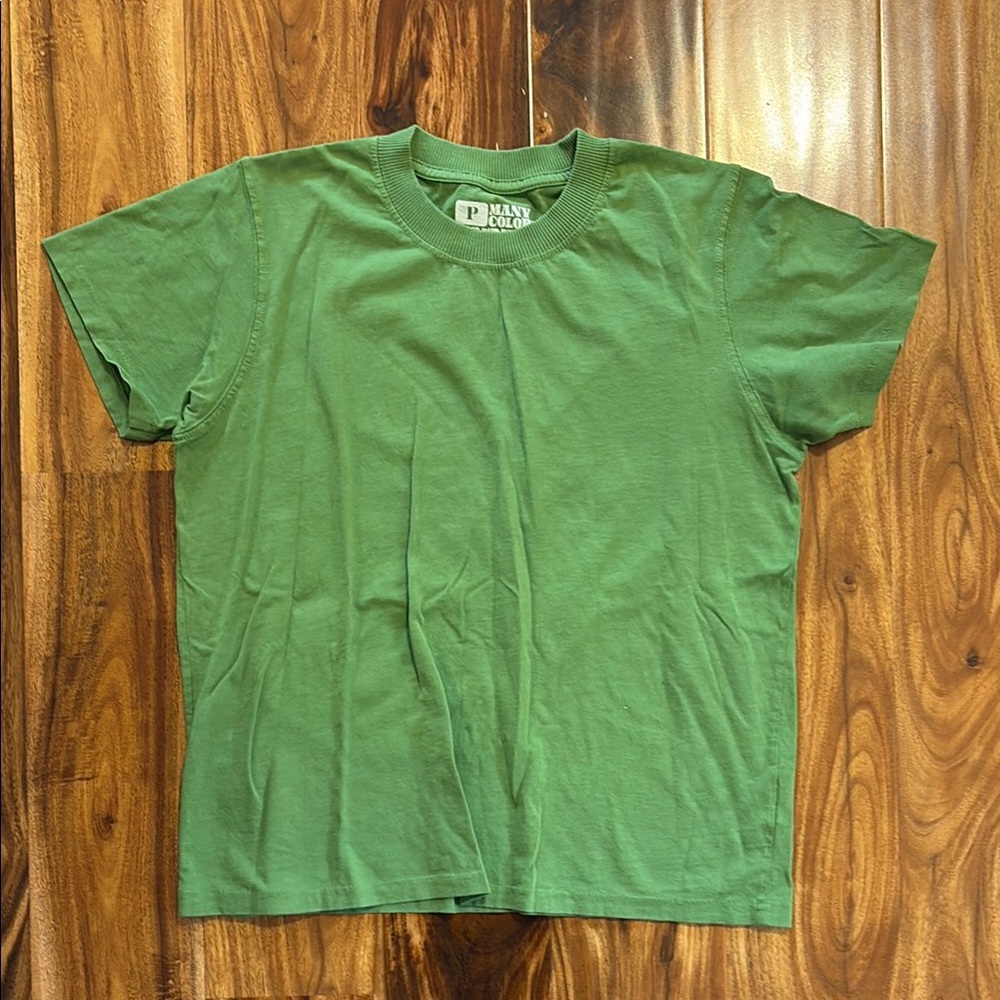 Big Bud Press Bright Olive Organic Tee